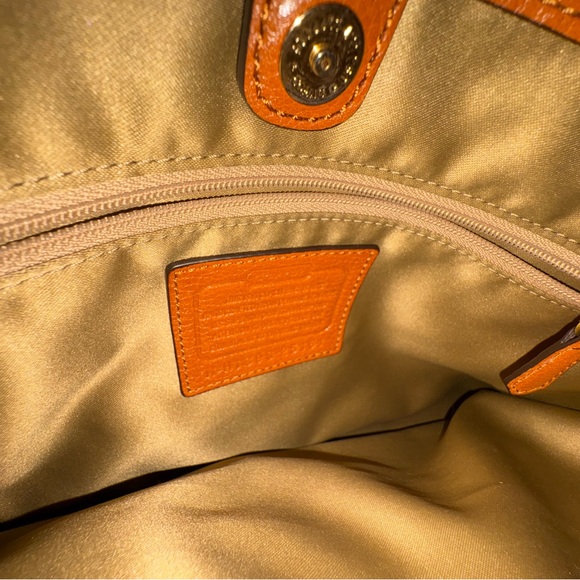 Coach Brown Leather Tote Bag - Picture 2 of 11